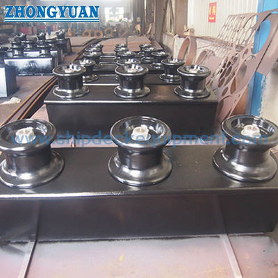 150–450 mm Open-Type 3-Roller Shipside Fairlead | JIS F 2014-1987 Type CF/CS for Ship Mooring