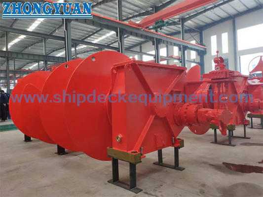 Φ64mm Electric Hydraulic Windlass Mooring Winch Single Gypsy Single Drum