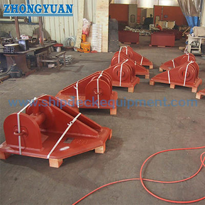 OCIMF-Type Emergency Towing Bracket (Smit Bracket) for Tankers | Chafing Chain Strongpoint