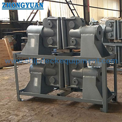 20–76mm 360° Swivel Head Fairlead | Rotating Casting Steel Fairlead for Ship Mooring & Towing