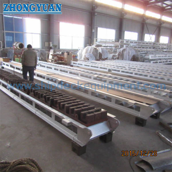 Aluminum Shore Gangway with Anti-Slip Steps | Marine Gangway ISO 7061 Type B