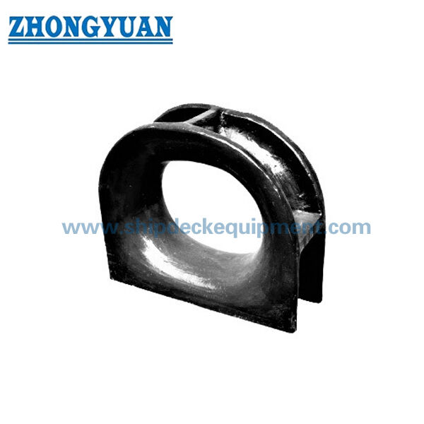 100–500 mm Deck-Mounted Cast Steel Closed Mooring Chock | JIS F 2005-1975 for Ship Mooring