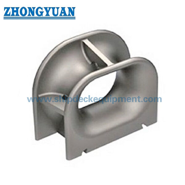 310–360 mm Deck-Mounted Fabricated Steel Panama Chock | JIS F 2017-1982 Type AP for Ship Mooring