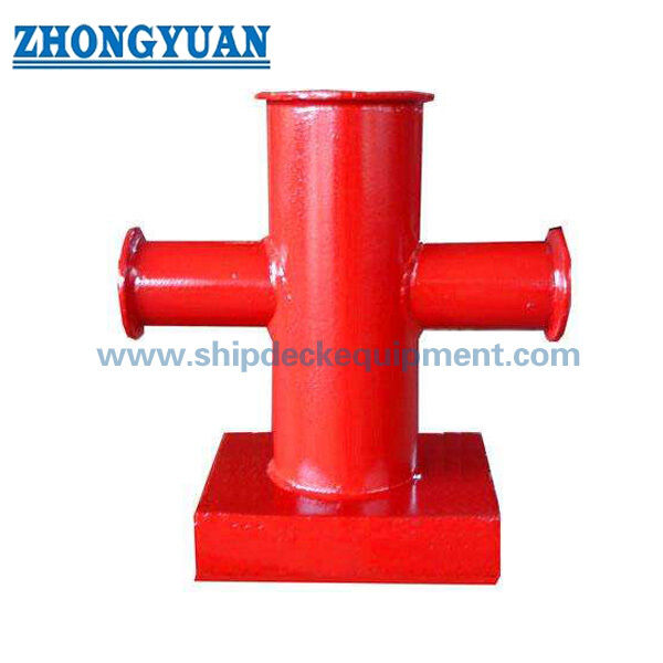 150–350 mm Ship Cross Bitt Bollard | CB/T 3845-2000, Cruciform Design for Ship Deck Mooring