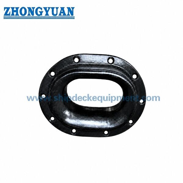 Bulwark-Bolted Cast Steel Mooring Chock | CB 34-76 Type B for Ship Mooring