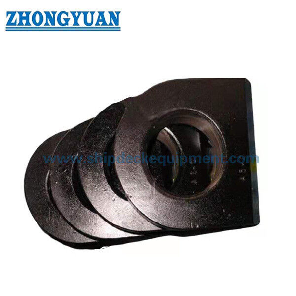 JIS F 3410 Type C Rope Steel Plate Eye Plates Ship Mooring Equipment