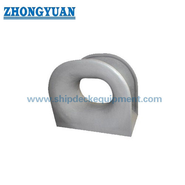 Deck-Mounted Cast Steel Mooring Chock | DIN 81915 Type C, SWL 10 to 320 kN