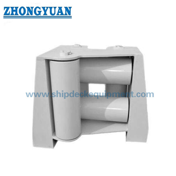 Five-Roller Universal Fairlead with Upper Roller | Shipside Rope Guide for Mooring and Towing, CB/T 3062 Type