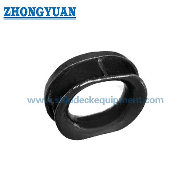 Bulwark Mounted Cast Steel Mooring Chock | ISO 13713 Type B for Ship Mooring