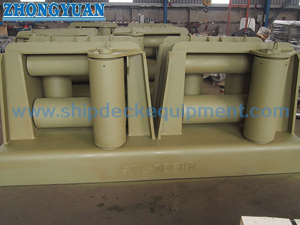 Five-Roller Universal Fairlead | ISO 13733 Type 5RL / 5RR for Ship Mooring and Towing