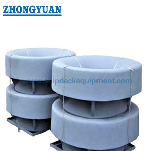 JIS F 2030 Type A Single Point Mooring Chock | Oval Bow Bulwark Rope Guide