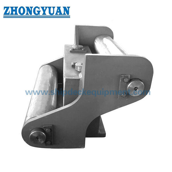 Closed Type Four-Roller Marine Fairlead for Engineering Vessels | CB 3015-1983 Type B Upper and Lower Horizontal Roller Arrangement