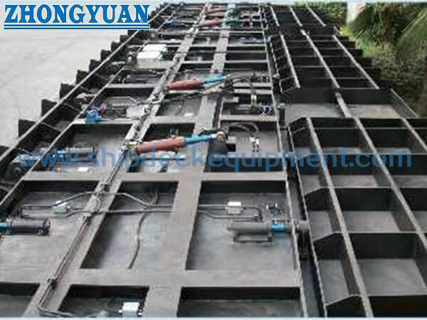 Hydraulic Watertight Ship Side Door | 180° Opening Side Shell Access Door for Research and Offshore Vessels