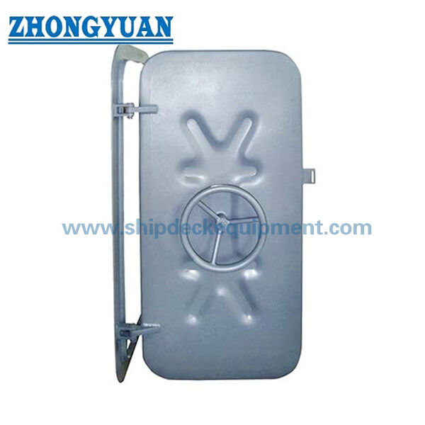Quick-Acting Steel Watertight Door with Dual-Side Handwheel | Marine Bulkhead Hinged Door