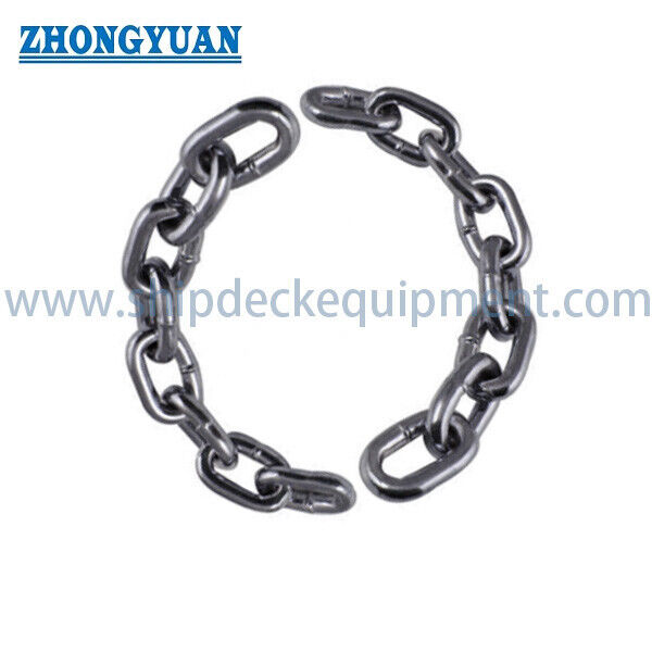 DIN 5685 Welded Round Steel Chain | Short-Link and Long-Link General-Purpose Chain