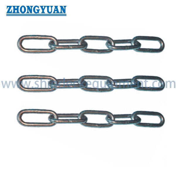 DIN 763 Long Link Chain | Tested Non-Calibrated German Standard Chain for Marine and Industrial Use