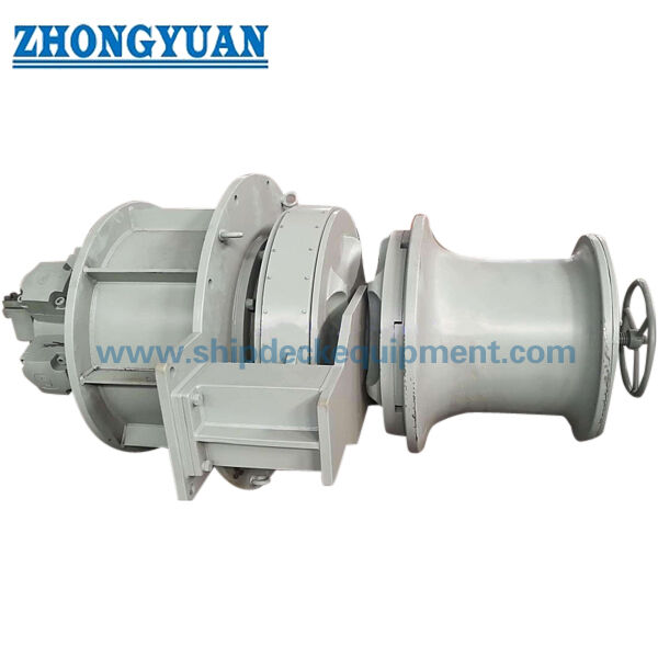 Electro-Hydraulic Vertical Anchor Capstan with Warping Head for Ship Anchoring and Mooring