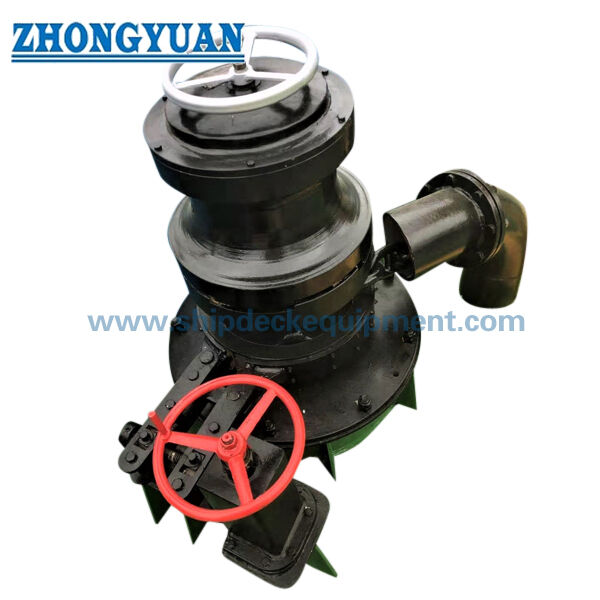 Marine Electric Mooring Capstan | Vertical Deck Stand Type for Rope Warping and Anchor Chain Handling