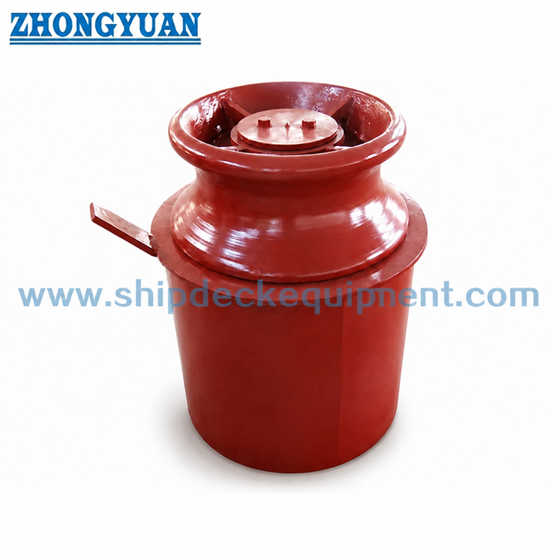 Cylindrical Pedestal Roller Fairlead | DIN 81907:1997 Form A, 10–320 kN