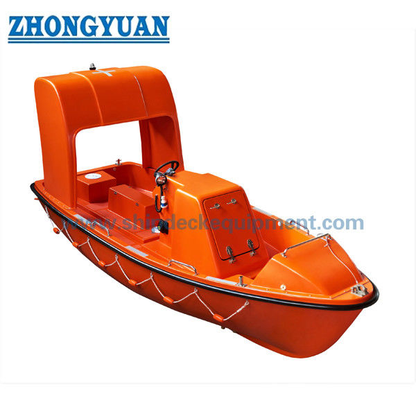 6 Persons 4.54m GRP Fast Rescue Boat Ship Life Saving Equipment