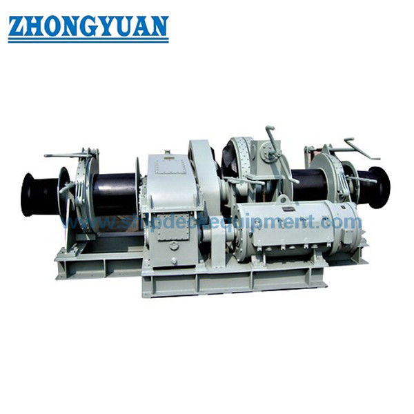 12.5–114mm Electric Anchor Windlass with Double Drum & Warping Head | Marine Anchor Handling System