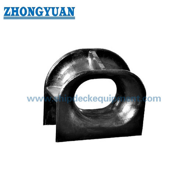 ISO 13729 Type A Deck Mounted Casting Steel Closed Mooring Chock Ship Towing Equipment