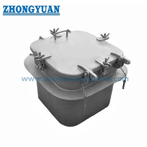 CB/T 3728 A URS26 Weathertight Small Steel Hatch Cover with Butterfly Nut Marine Outfitting