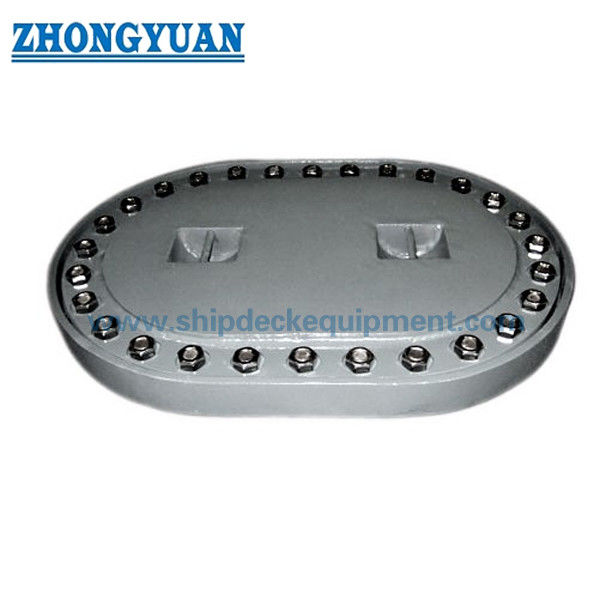 Recessed Oval Marine Manhole Cover | ISO5894:2018 Type CO Multi-Bolt Design