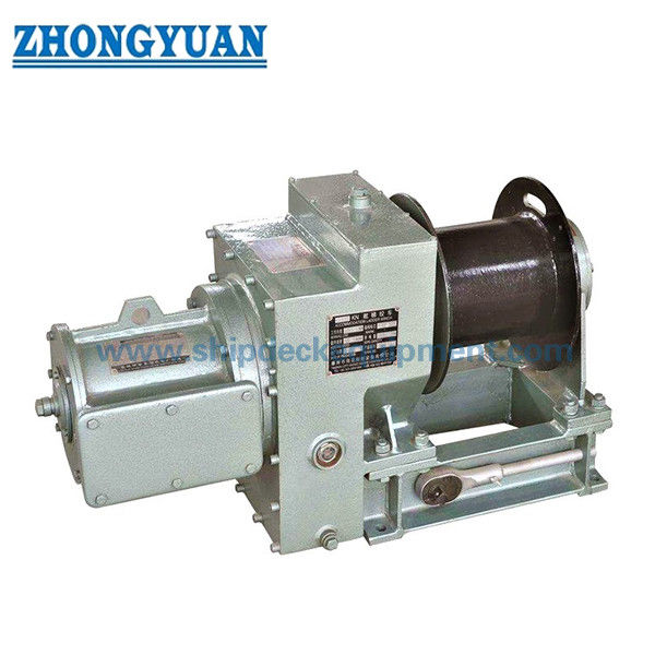 10/16 kN ISO 7364 Electric Accommodation Ladder Winch | Single Drum with Manual Backup