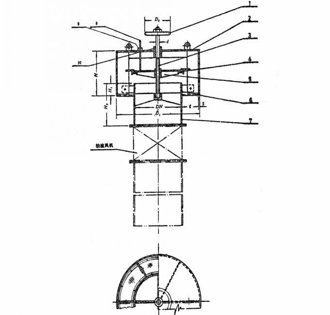 Weather Tight CB/T 2952000 Type C Mushroom Type Ventilator