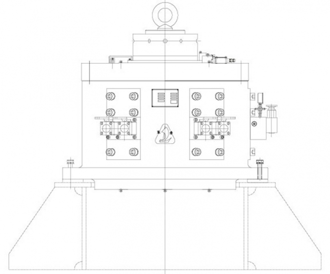 Electric Hydraulic Rotary Vane Type Steering Gear Marine Hydraulic Steering